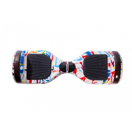 Pachet Hoverboard 6.5 inch cu Scaun cu Suspensii, Regular Splash Junior, Autonomie Standard si Hoverkart Rosu cu Suspensii Duble, Smart Balance 4