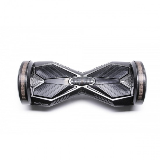 Pachet Hoverboard 6.5 inch cu Scaun cu Suspensii, Transformers Carbon Junior, Autonomie Standard si Hoverkart Rosu cu Suspensii Duble, Smart Balance 4