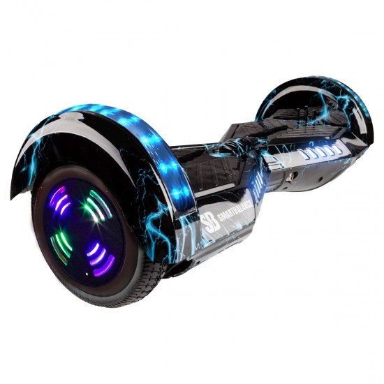 Hoverboard 6.5 inch, Transformers Thunderstorm Blue Junior, Autonomie Standard, Smart Balance