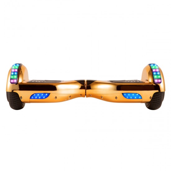 Pachet Hoverboard 6.5 inch cu Scaun Confort, Regular ElectroIron Junior, Autonomie Standard si Hoverkart cu Burete Negru, Smart Balance 3
