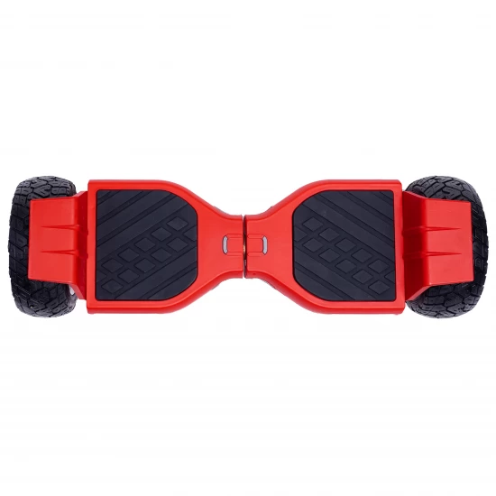 Hoverboard All-Terrain cu Boxe Bluetooth, Lumini LED si Auto Balans, roti 8.5'', 15km Autonomie, Putere 700W, Baterie 4Ah Samsung Cell, Smart Balance Hummer Red 2