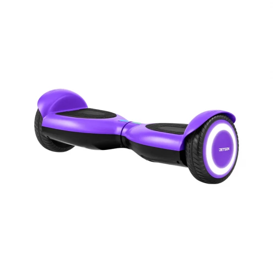 Pachet Hoverboard 6.5 inch cu Scaun cu Suspensii, Jetson Prism Purple, Autonomie Standard și Hoverkart Negru cu Suspensii Duble, Smart Balance 2