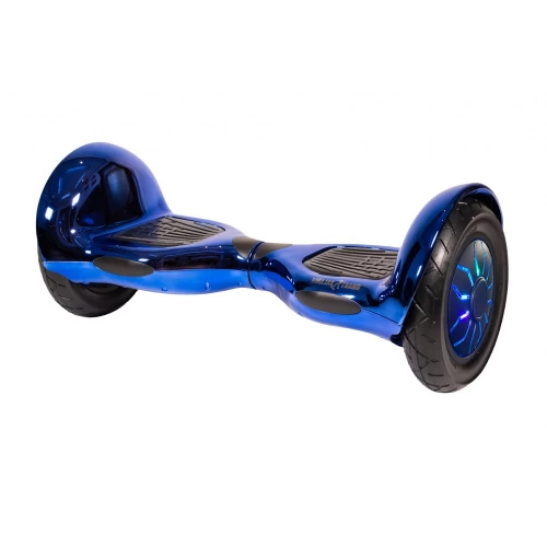 Hoverboard 10 inch, Off-Road ElectroBlue PRO, Autonomie Extinsa, Smart Balance