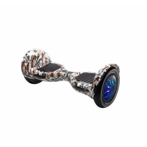 Hoverboard 10 inch, Off-Road Tattoo PRO, Autonomie Extinsa, Smart Balance