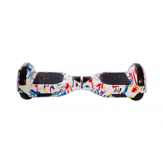 Set Hoverboard cu Scaun, Hoverkart Roz cu Suspensii Duble, Boxe Bluetooth, Lumini LED si Auto Balans, roti 6.5'', 15km Autonomie, Putere 700W, Baterie 4Ah Samsung Cell, Smart Balance Regular Splash 2