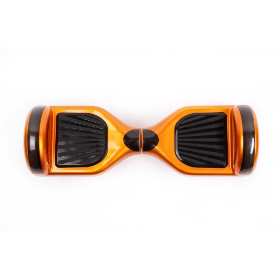 Set Hoverboard cu Scaun, Hoverkart Rosu cu Suspensii Duble, Boxe Bluetooth, Lumini LED si Auto Balans, roti 6.5'', 15km Autonomie, Putere 700W, Baterie 4Ah Samsung Cell, Smart Balance Regular Orange 4