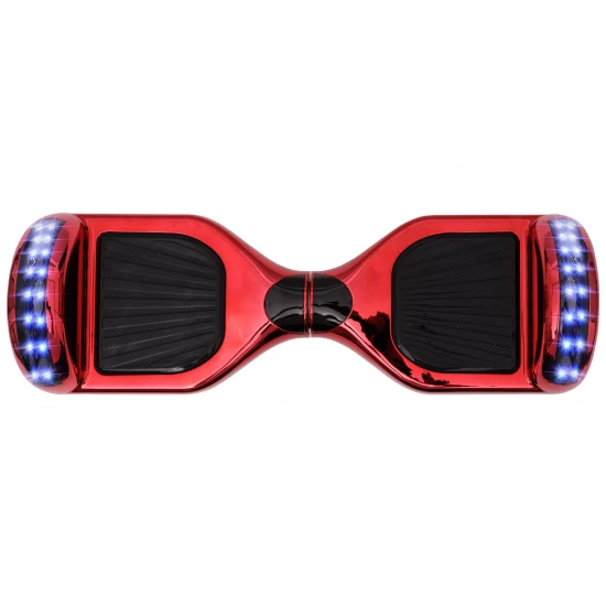 Pachet Hoverboard 6.5 inch cu Scaun cu Suspensii, Regular ElectroRed PRO, Autonomie Extinsa si Hoverkart Albastru cu Suspensii Duble, Smart Balance 4