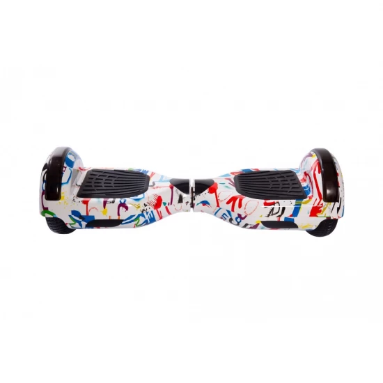 Pachet Hoverboard 6.5 inch cu Scaun cu Suspensii, Regular Splash PRO, Autonomie Extinsa si Hoverkart Negru cu Suspensii Duble, Smart Balance 3