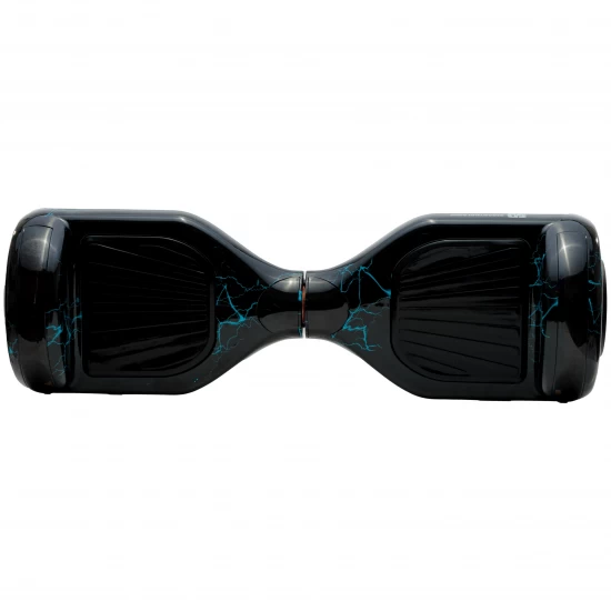 Pachet Hoverboard 6.5 inch cu Scaun Standard, Regular Thunderstorm Blue PRO, Autonomie Extinsa si Hoverkart Ergonomic Roz, Smart Balance 4