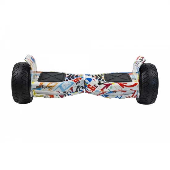Pachet Hoverboard 8.5 inch cu Scaun Standard, Hummer Splash PRO, Autonomie Extinsa si Hoverkart Ergonomic Alb, Smart Balance 3